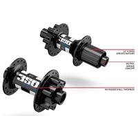 DT Swiss 350 eMTB Boost 6-Bolt Rear Hub 12/148 36H