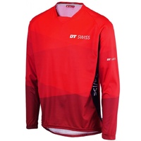 Dt Mtb Jersey Longsleeve Red Med