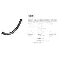 Dt Rim Rr481 700c Db 28h Black (22 Wide)