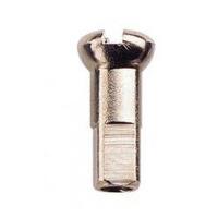 Dt Nipples Silver Brass 2x12mm Q500