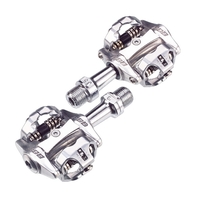 BBB MOUNTAINGO PEDALS POLISHED SILVER