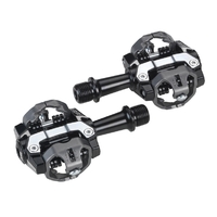 BBB PEDALS CLIPLESS FORCEMOUNT BLACK CRMO AXLE