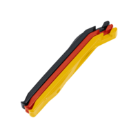 BBB EASYLIFT TYRE LEVERS (3 PACK) BLK/RED/YEL