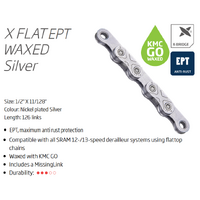 KMC X-flatw EPT 12/13-Speed Chain 126L