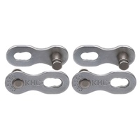 KMC Connecting Link — E9-EPT, Silver, 2-Pack