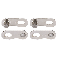 KMC Connecting Link — 12/13-Speed XSL Flat & X-flatw, Silver, Card of 2