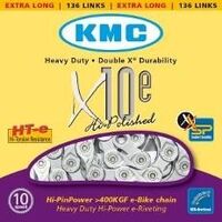 CHAIN - KMC 10 Speed E10 Chain for E-Bike with higher pin power