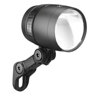 BUSCH & MULLER Dynamo LED Front Light - Alloy Lumotec IQ-X, BLACK, DRL,Senso, Switch Standlight, 100LUX