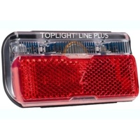 BUSCH & MULLER Dynamo REAR Light - Toplight Line plus, LED rear light, 50mm fixing, 320degree Vis, Rack mounted
