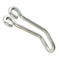 BUSCH & MULLER - Headlamp mounting bracket, Steel, Long type SILVER