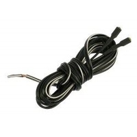 BUSCH & MULLER -   Twin cable, 210cm, b/w, 0,4 m2Crimp-sp, isol, 2 x anis, bundle