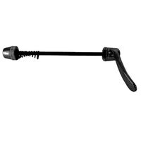SKEWER  Rear, 155mm, Q/R, Steel, BLACK, Suitable for disk and non-disk bikes