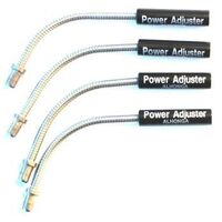 CABLE GUIDE - Flexible Angle Noodle With Power Modulator, Stainless Steel, SILVER (Bag of 4)