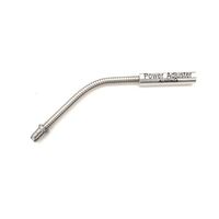 CABLE GUIDE - Flexible Angle Noodle, For V Brake, Stainless Steel, SILVER (Sold Individually)