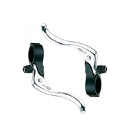 Brake Lever - Inline Brake Lever, 26mm Clamp, For Road & Cyclo X Bikes, Alloy, Hinged