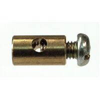 Cable stopper,  8 x 14mm. (Sold Individually)