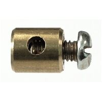 Cable stopper,  8 x 9mm. (Sold Individually)