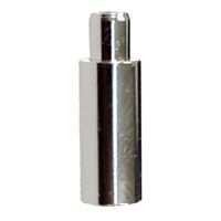 Outer casing end cup, steel, Dia.5mm for brake, A/12.7mm, B/5.7mm, C/4.3mm, D/4.3mm, C.P.. stepdown ferrule