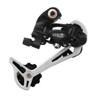 9 Speed Rear Derailleur, Long Cage - 11-34T Cassette, Black, Sunrace