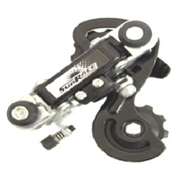 5/6 Speed Rear Derailleur, Short Cage - Without Bracket, Direct Mount to Hanger, RDM15, Sunrace. See 2291NB for mounting bracket