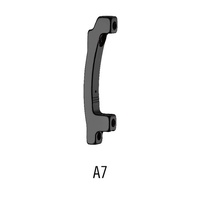 Adaptor A7 180-203 PM/PM w/BOLTS, Quality Tektro part,  for  Auriga, E-Comp/Draco(WS)/Draco2/Gemini/ HDC300(WS)/Dorado/Aquila/Novela
