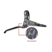 Brake lever HDM285/286 RIGHT HAND,alloy for hydraulic disc brake 2 finger blade reach 81-85mm Tektro (NOT AURIGA)