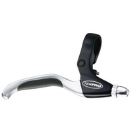 TEKTRO LEVER - V-Brake Levers, sold as a pair, suits Rapidfire shifters, 4 finger, Black/satin silver lever w/kraton rubber grip  Quality Tektro produ