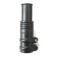 Kalloy Ahead Stem Riser with Spacers — 1 1/8", Black