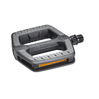 VP City/Comfort Pedals 9/16", PP Body with Rubber Inlay, Black