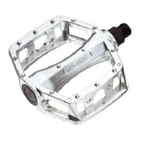 VP BMX Pedals 1/2", Large Platform, Alloy, Silver