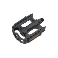 VP MTB Pedals 1/2", One-Piece PP Body, Toe Clip Attachable