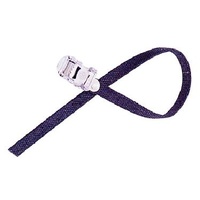 VP Nylon Toe Straps, 450mm, Black, Pair