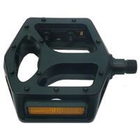 VP BMX Pedals 1/2", Platform, Black