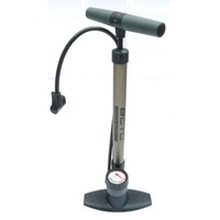 Beto Mamba Floor Pump – Alloy, Gauge, AV/FV Dual Head, 160 psi