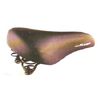 Velo Ladies Saddle 270 x 180 mm Emerald Top Double Density Coil Spring Base Black