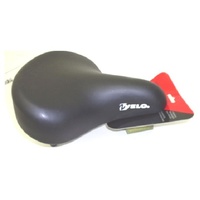 Velo Extra Wide Gel Saddle 260 x 260 mm Black Springs