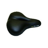 Velo Ladies Comfort Saddle Memory Foam Vinyl Top for Upright Riding