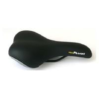 Velo Saddle 270 x 160 mm Black Vinyl Top Double Density Foam
