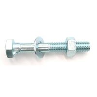BOLT  M8, 55mm, with Washer & Nut, Steel  (Sold Individually)