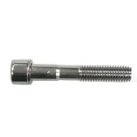 SEAT POST BOLT  M7, 45mm, Hex Bolt for Seat Post, Half Threaded, C.P.  (Sold Individually)