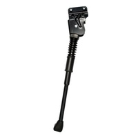 KICKSTAND  26-28/29, Direct Mount, Steel Top/Alloy Leg BLACK (4cm (40mm)between mounting holes - Threaded) (Mounts on inside of frame)