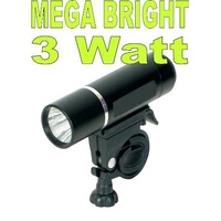 Front Light 3 W — Alloy, 2 Modes, AAA