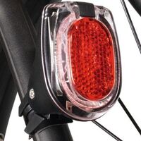 BUSCH & MULLER Dynamo REAR LED Light - SECULA for Seatpost/Stay, Stand light, incl 210cm cable