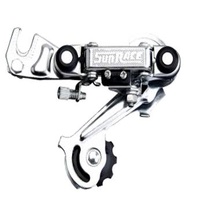 5/6 Speed Rear Derailleur, Long Cage - 14-28T Cassette, With Bracket, Sunrace