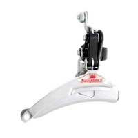 5/6 Speed Front Derailleur, 28.6mm, Retro Road - 48T, Clamp Mount, Bottom Pull, Sunrace