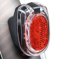 BUSCH & MULLER Dynamo REAR LED Light - SECULA for Mudguards, stand light, incl 210cm cable