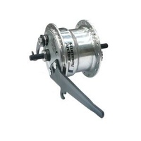 HUB  Front, Nutted, Sturmey Archer DYNO/drum brake 100mm - OLD 36h