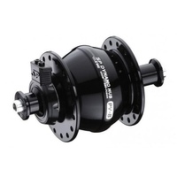 DYNAMO HUB  Shutter Precision,  PV-8. 6V 3W Output, Front,  32H, Non Disc, Standard QR,  BLACK