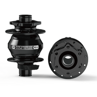 DYNAMO HUB Shutter Precision, PD-6. 6V 3W Output, Front, 32H, 6 Bolt Disc, 15mm x 100mm Thru Axle, BLACK