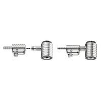 Auto-Lock Pump Head — Presta & Schrader, 4–6 mm Hose
